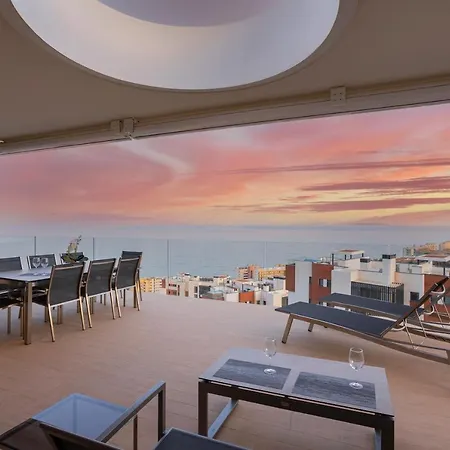 Ensuite Penthouse Panoramic Sea View With Jacuzzi Apartment Fuengirola
